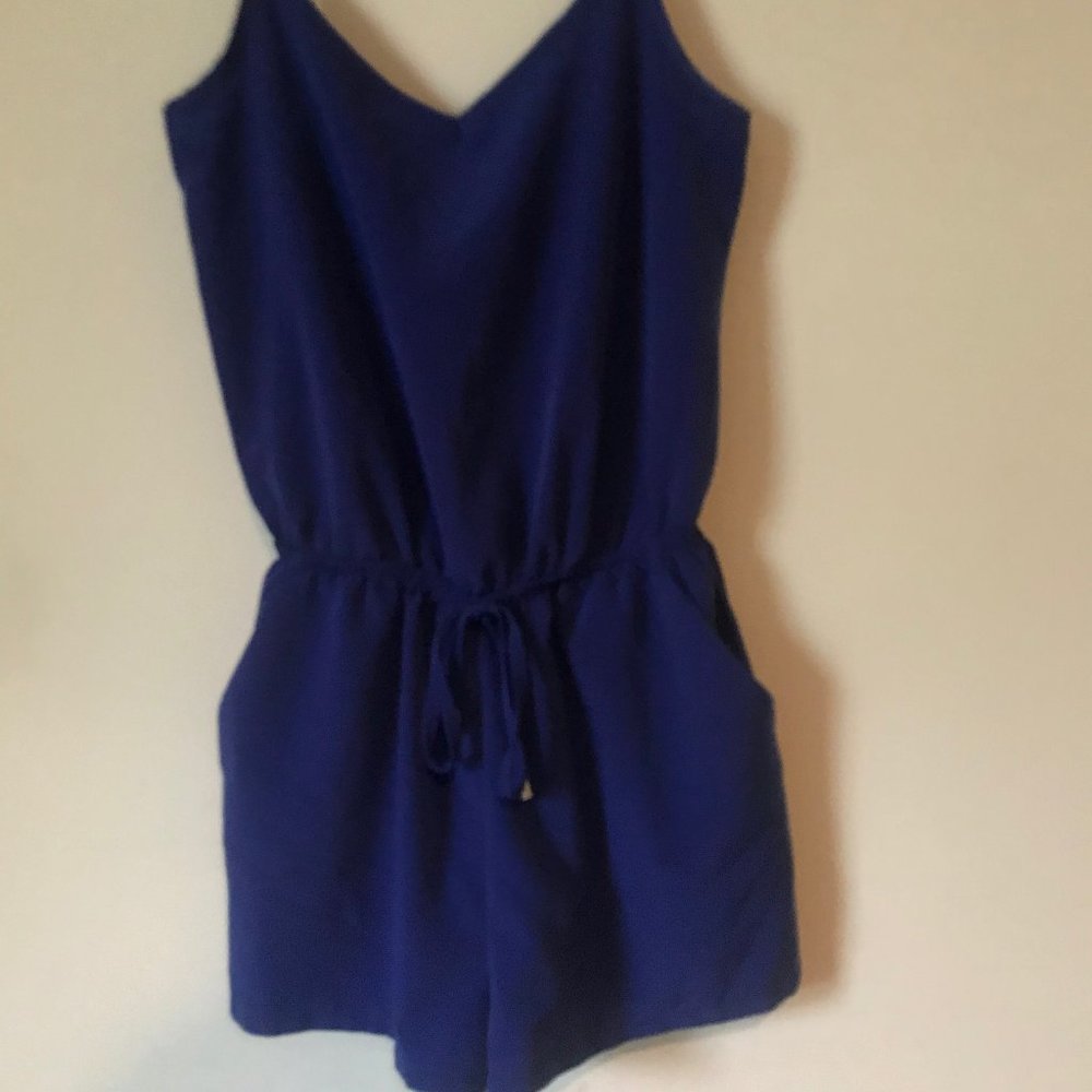 Royal Blue Romper